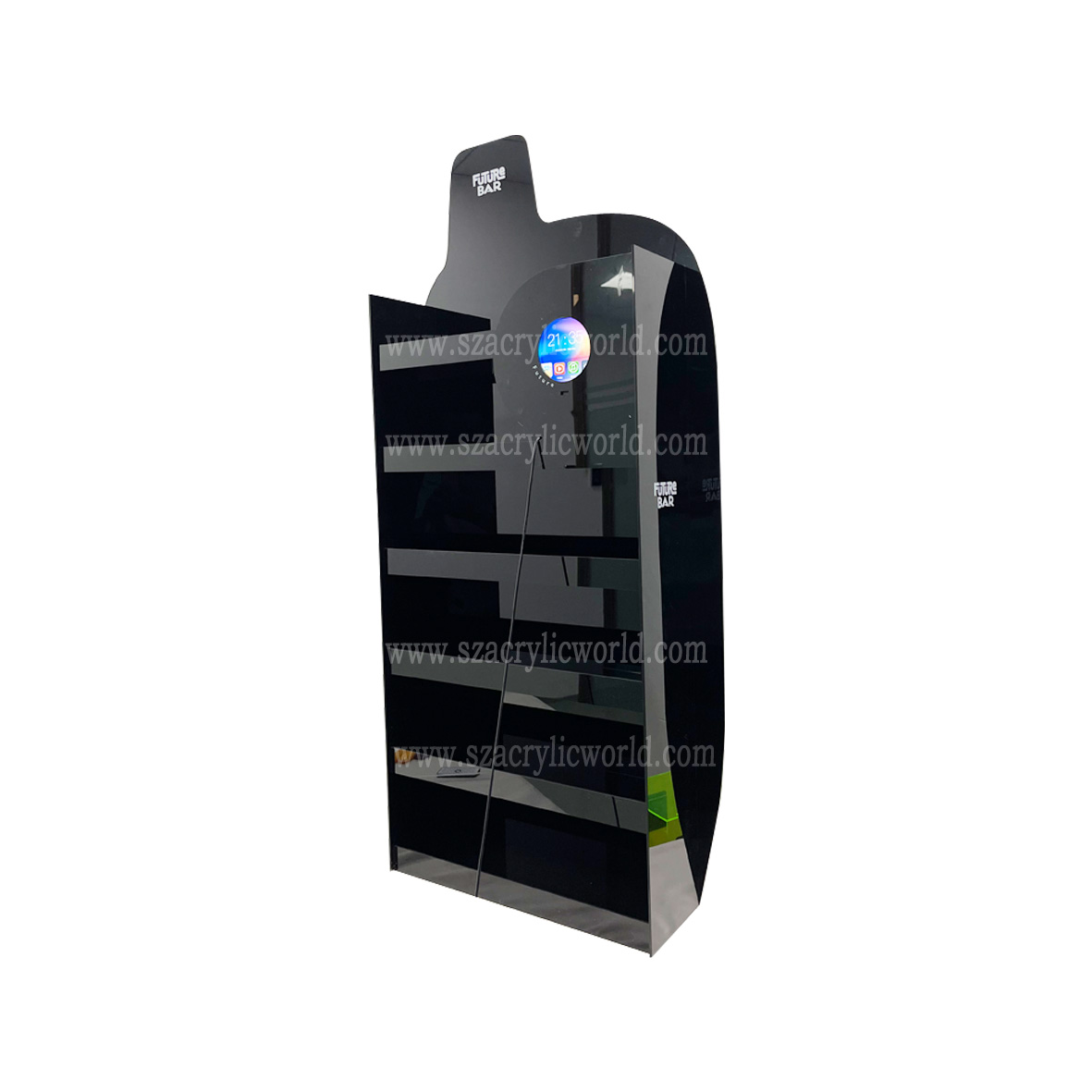 Acrylic World Limited also offers disposable e-cigarette pack display stands