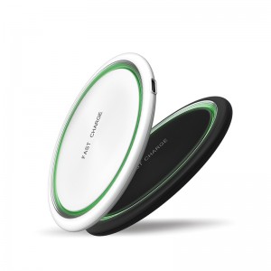 15W fast charging desktop wireless charger pad