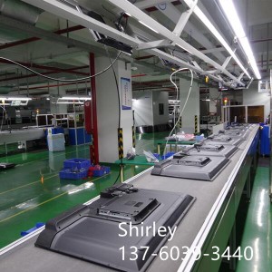 High-Quality Conveyor Pallet For Assembly Line Manufacturers –  Economic Grey Belt Conveyor TV Assembly Line  – Hongdali