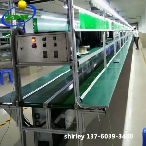 Smart Phone Assembly Line with Two Conveyor Belts