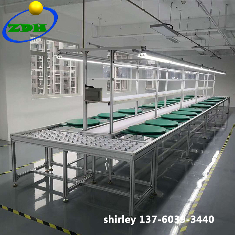 Best-Selling Green Pvc Assembly Line Suppliers –  Manual Pallets Assembly Lines for Light Products  – Hongdali