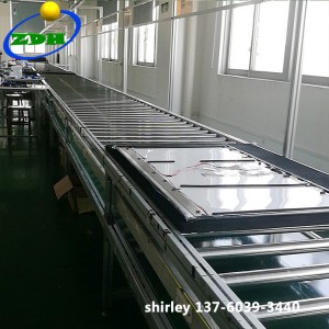 Manual Roller Conveyor TV Assembly Line with low cost