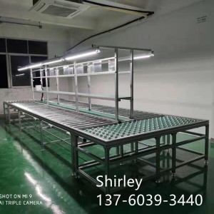 Good Automatic Gas Stove Assembly Supplier –  Manual Pallets Roller Conveyors Assembly Lines with Low Cost  – Hongdali