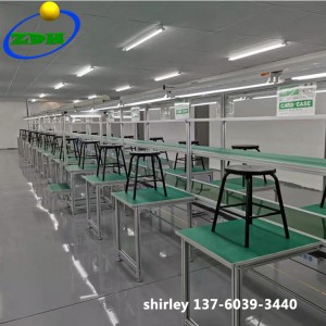 Mobile Phone Assembly Line with One Conveyor Belt
