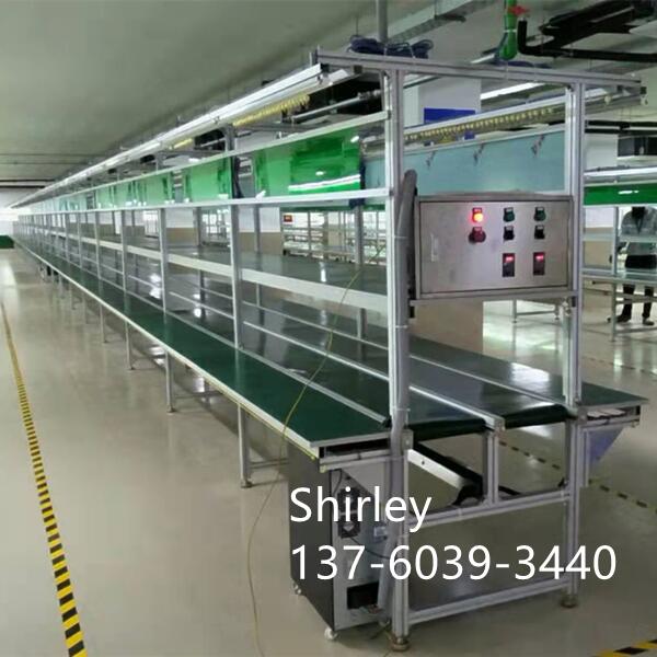 Wholesale Pvc Assembly Line Manufacturer –  Smart Phone Assembly Line with Two Conveyor Belts  – Hongdali