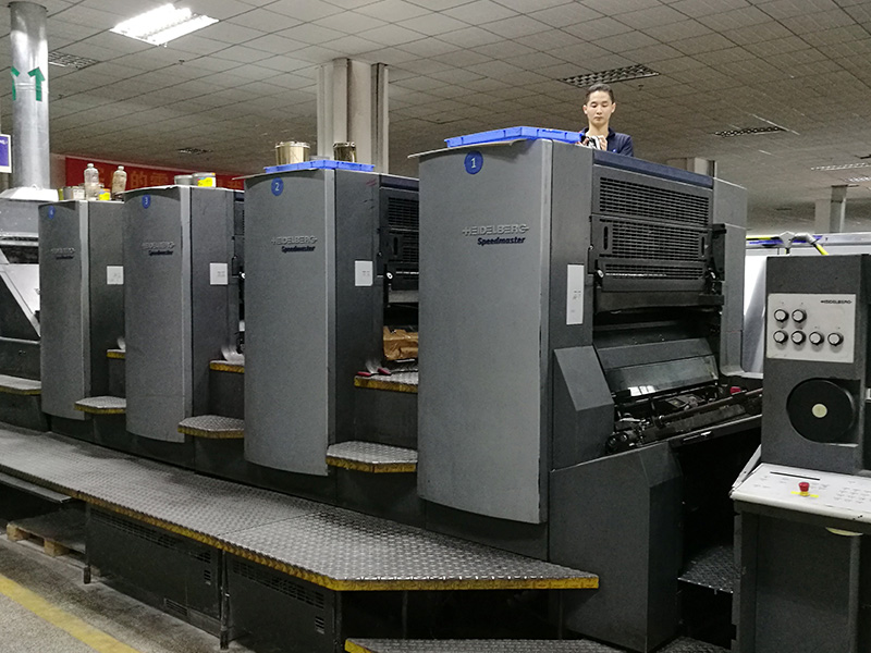 Heidelberg 4C Printing Machine