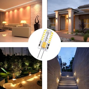 G4 LED Bulb 12V AC/DC Bi-Pin Base Landscape Light Bulbs 1.5W/2W/2.5W Watt LED Lighting Bulbs Warm White 2700K