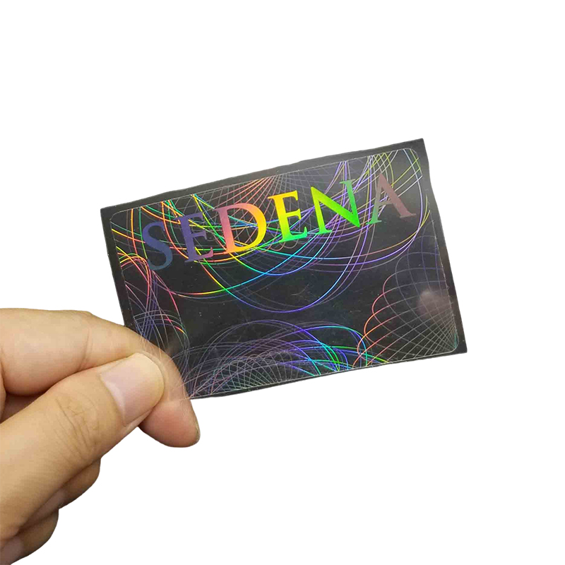 Card type anti-counterfeit film