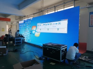 P2.5 Indoor LED Display Screen 640×480 Die-cast Full Front Service LED Video Wall