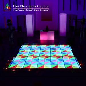 1.5T/Sqm Bearing Durable Starlit Dance Floor P6.25 Large Viewing Angle