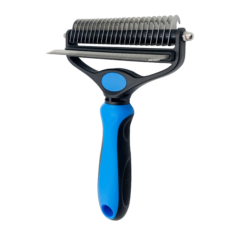 China Factory for Heavy Duty Dog Grooming Shears - Deshedding & Dematting tool 2 in 1 – Forrui