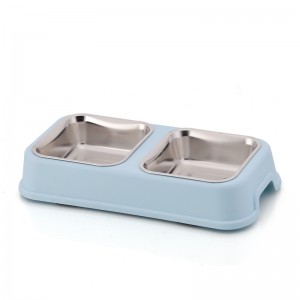 Fixed Competitive Price Maze Dog Dish - Square Dog Bowls, Stainless Steel Double Pet Bowls, Detachable Cat Bowls – Forrui
