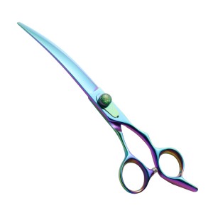 Nice Quality Down Curved Pet Grooming Scissors Dog Scissors