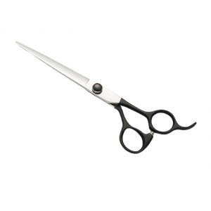 Rubber Handle Straight Grooming Scissors