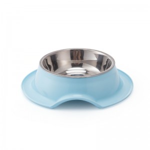 Factory Supply Anti-Spill Dog Bowls Stainless Steel Cat Bowls