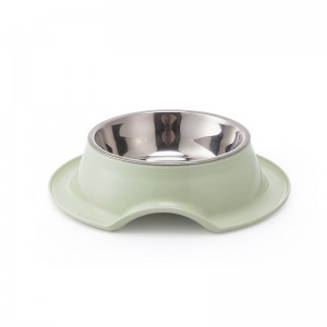 Factory Supply Anti-Spill Dog Bowls Stainless Steel Cat Bowls