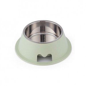 Deep Dog Bowls Stainless Steel Pet Bowls Convenient Pet Feeder