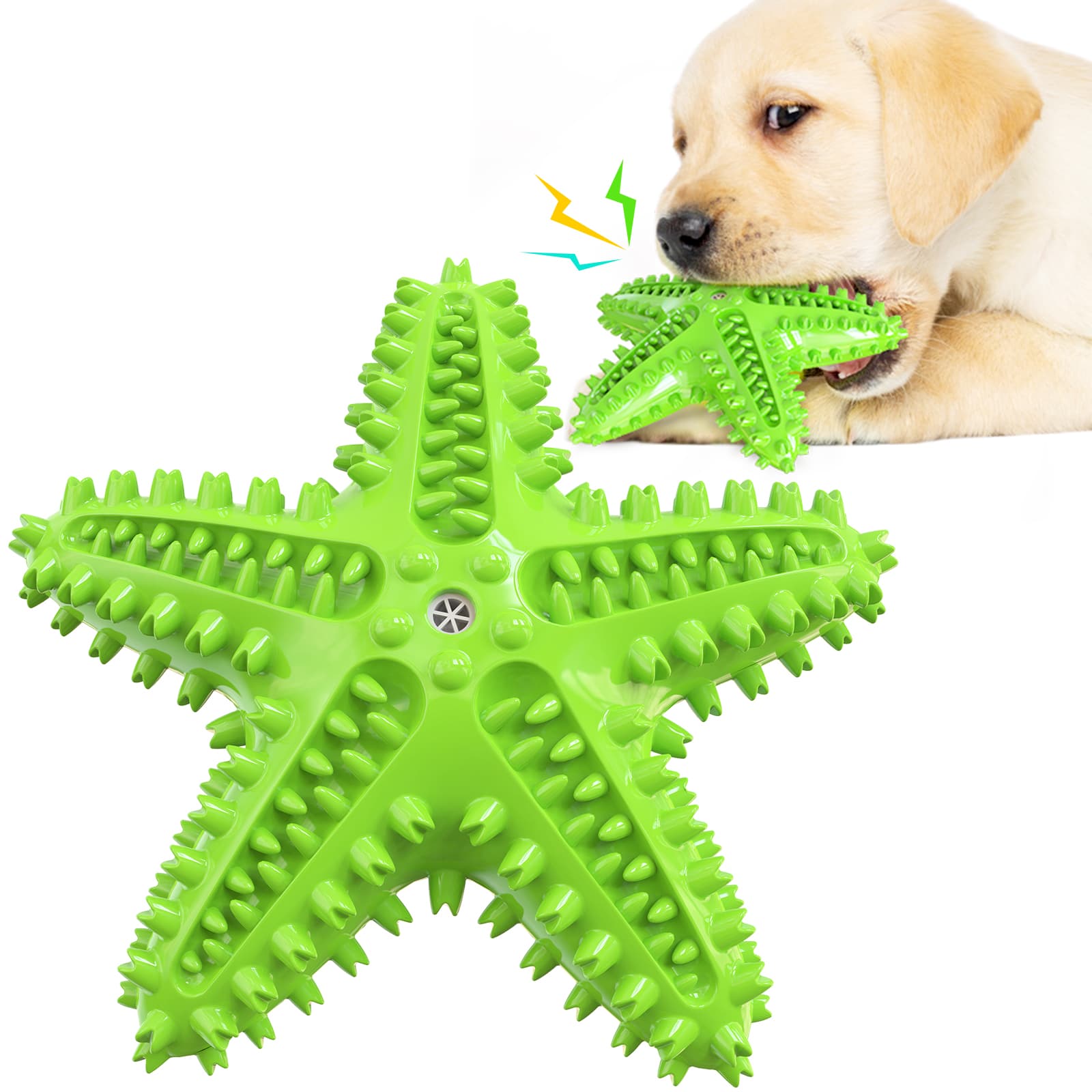 Lowest Price for Dog Detangler Comb - Starfish style Dog Chew Toy Squeaky – Forrui