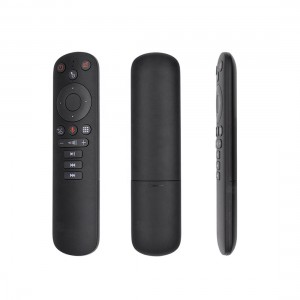 Power Key Supports Infrared Learning 2.4GHz Wireless Remote Control Air Mouse IR Learning Voice With Dongle Usb