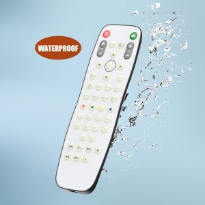 OEM  waterproof IPX6 infrared remote control plastic universal smart rcu unified remote control