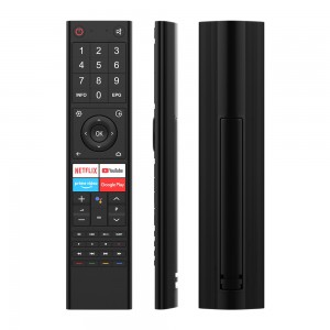 Hot selling blueto0th voice remote rf remote control with usb port google voice assistant for led lcd hd tv/dvd/dvb