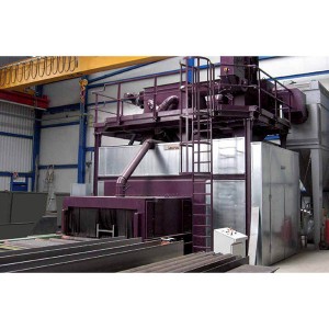 OEM China China Steel Plate Roller Conveyor Shot Blasting and Painting Machine