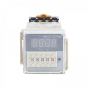 Taihua AC12V-380V 50HZ electricity digital counter relay DH48J with base