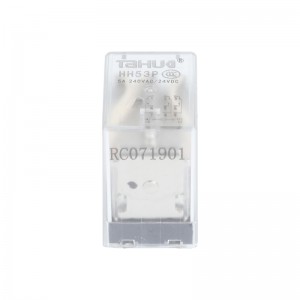 Taihua new type HH53P JZX-18F 11pins Min Power Relay with LED