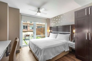 Homewood Suites By Hilton Dostopno pohištvo Studio King Hotelske spalnice