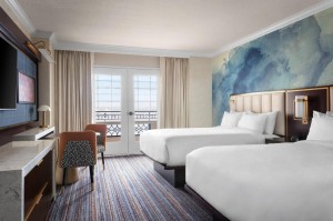 Gaylord Hotels Marriott 4 Star Luxury Deluxe King ชุดห้องนอนของโรงแรม