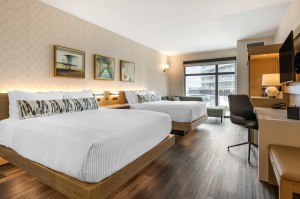 Cambria Hotels Choice Rafinuoti viešbučio svečių kambario baldai