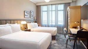 ऑटोग्राफ कलेक्शन हॉटेल्स मॉडर्न लक्झरी हॉटेल रूम फर्निचर विस्तारित किंग हॉटेल बेडरूम सेट