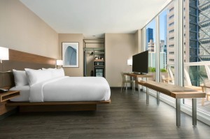 AC හෝටල් Marriott 4 Star European Design හෝටල් ව්‍යාපෘතිය ගෘහ භාණ්ඩ King Hotel Guest Room ගෘහ භාණ්ඩ කට්ටල