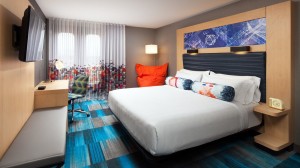Aloft Hotels Marriott Apartment Style Hotel Guest Room ගෘහ භාණ්ඩ