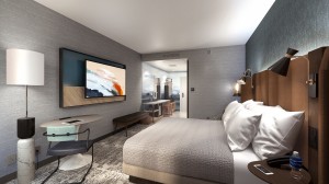 Tempo By Hliton vendégszoba bútorok prémium szállodai hálószobagarnitúrák
