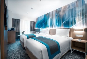 Holiday Inn Express gazdaságos szállodai projekt bútorok