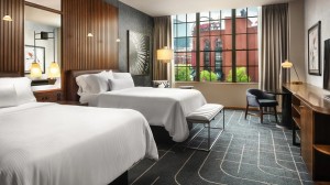 Westin Hotels & Resorts Tyylikkäät hotellihuoneen kalusteet Deluxe-hotellin vierashuoneen kalustesarjat