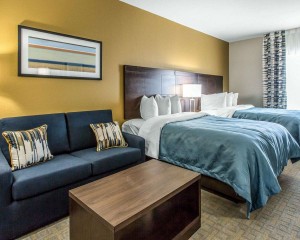 Ensembles de meubles de chambre à coucher d'hôtel pour séjour prolongé Mainstay Suites Choice