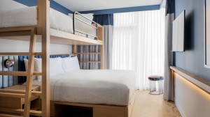Έπιπλα κρεβατοκάμαρας Motto By Hilton Stylish Hotel Luxury Guestroom Set