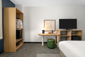 Гасцінічная мэбля для спальных пакояў Spark by Hilton Hotel