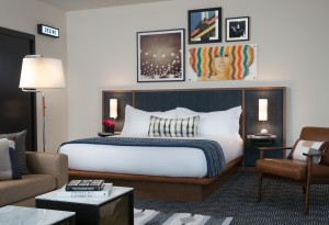 Tapisserie-Kollektion von Hilton Hotel, modernes Design, King-Möbel