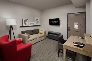 Ang Country Inn & Suites bedroom ay nagtatakda ng mga custom furniture ng hotel