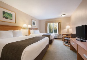 Days inn Wyndham hotel bedroom set