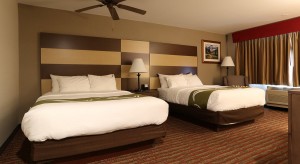 Обзавеждане за стаи за гости в 3-звезден хотел Quality Inn Choice