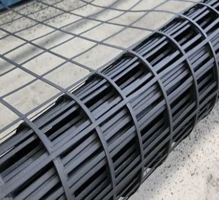 Construction method of geogrid