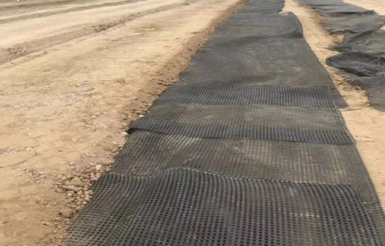 Key points of geogrid construction