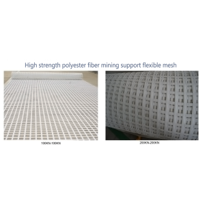 Mining polyester fiber rigid mesh