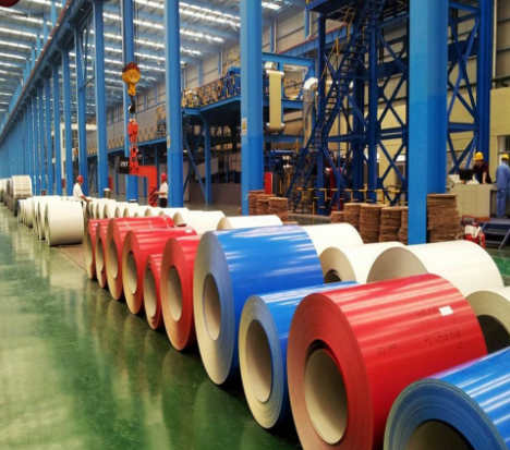 Precautions during production and transportation of color coated roll