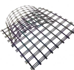 Guaranteed quality uniaxial geogrid composite