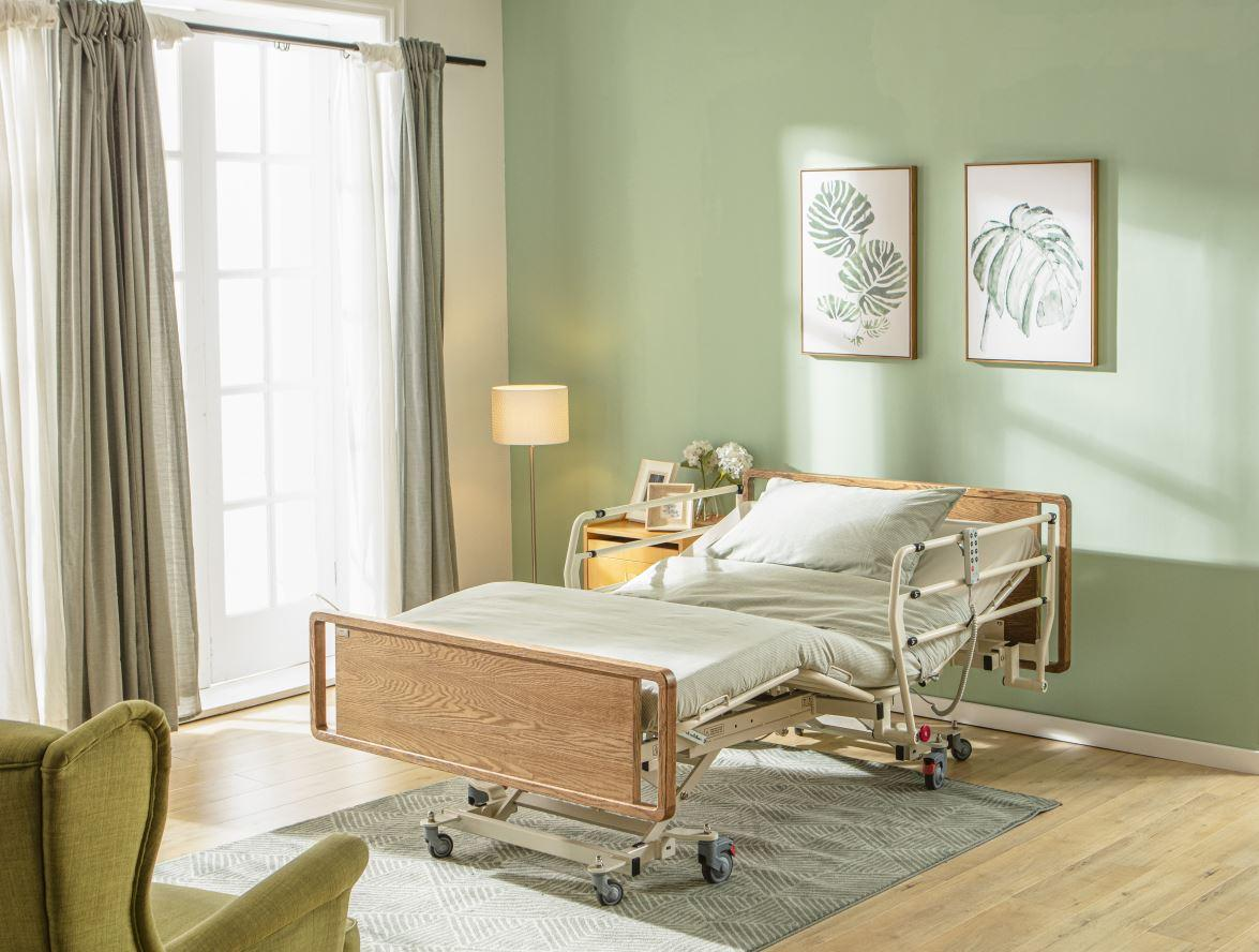 What is the difference between a medical care bed and a home care bed?
